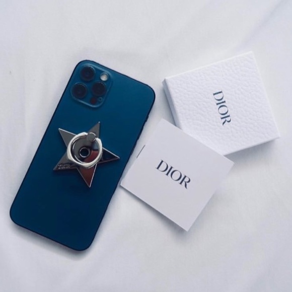 DIOR Pop Socket Star Phone Ring Finger Holder Stand NEW SEALED BOX - Picture 2 of 4